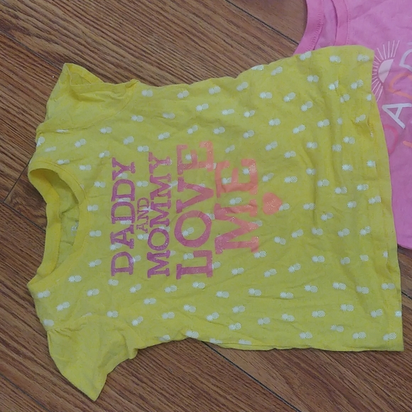 Bundle of 3 toddler girl tshirts size 5t - Picture 2 of 4